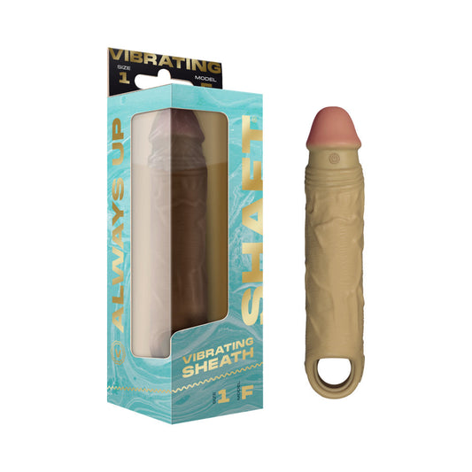 SHAFT - VIBRATING MODEL F: SHEATH SIZE 1 OAK