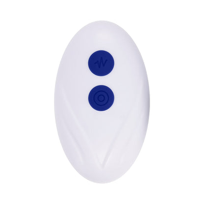 ZERO TOLERANCE - ADJUSTABLE FUN RING RECHARGEABLE VIBRATING C-RING WITH REMOTE SILICONE BLUE
