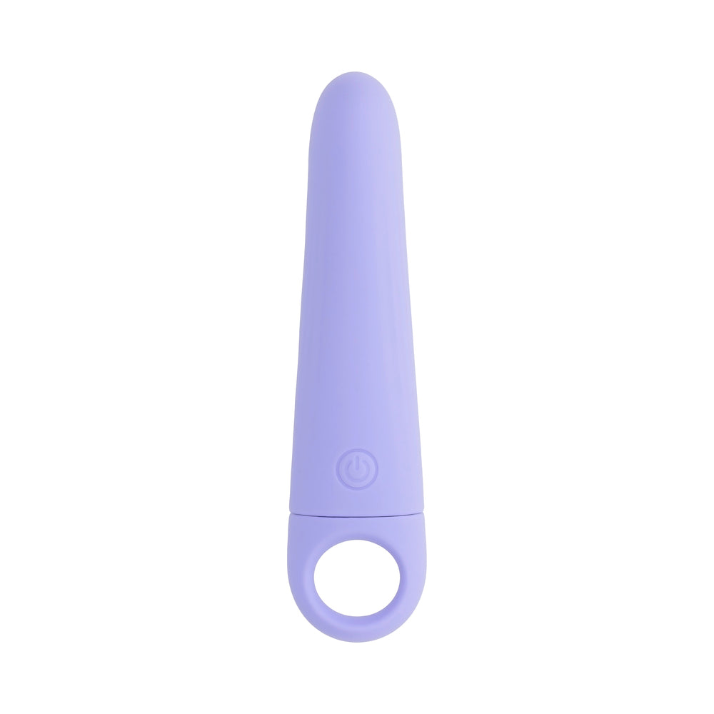 EVOLVED - TART TEASER RECHARGEABLE VIBRATING VIBE SILICONE PURPLE