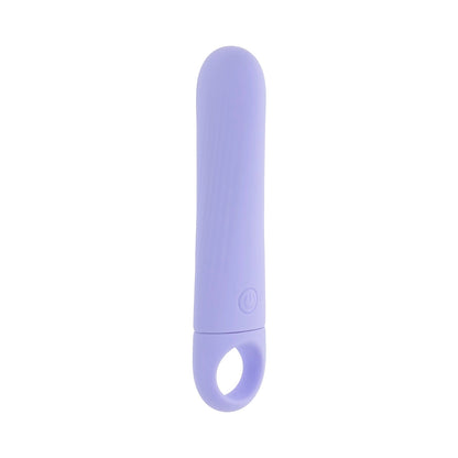 EVOLVED - TART TEASER RECHARGEABLE VIBRATING VIBE SILICONE PURPLE