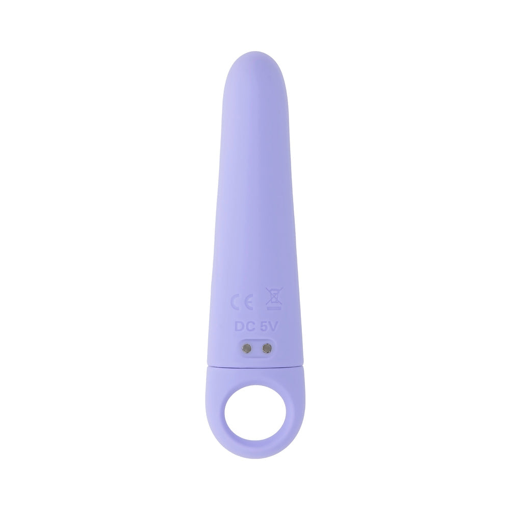EVOLVED - TART TEASER RECHARGEABLE VIBRATING VIBE SILICONE PURPLE