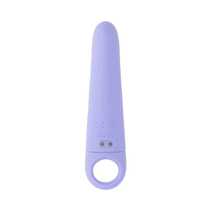 EVOLVED - TART TEASER RECHARGEABLE VIBRATING VIBE SILICONE PURPLE