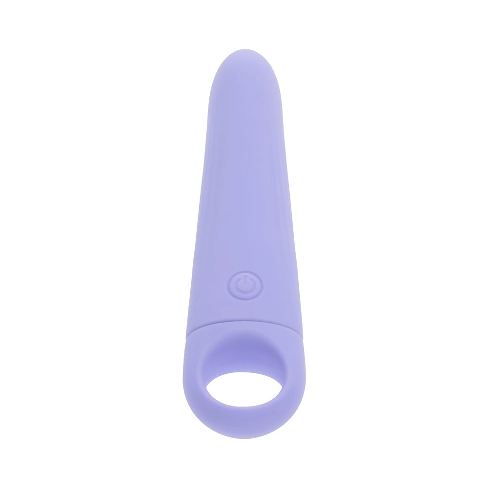 EVOLVED - TART TEASER RECHARGEABLE VIBRATING VIBE SILICONE PURPLE