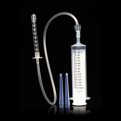 CLEANSTREAM ENEMA SYRINGE WITH ATTACHMENTS