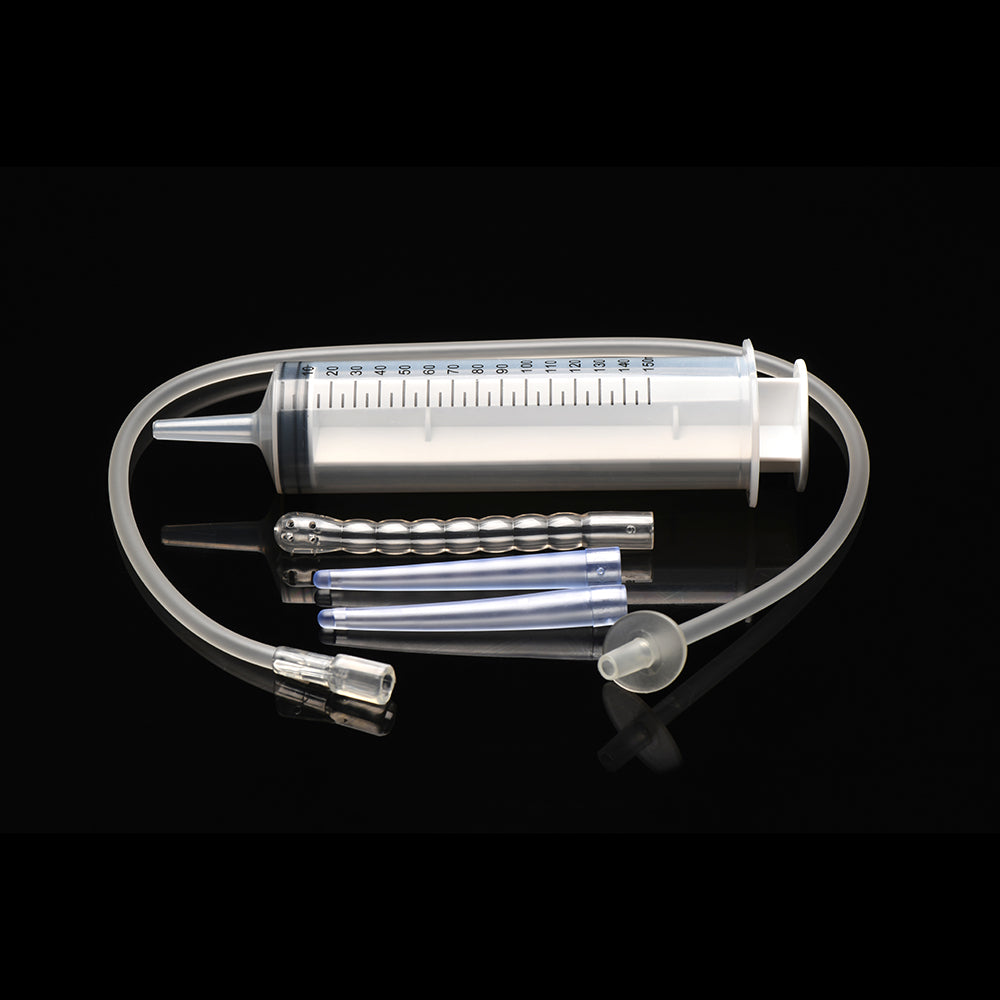 CLEANSTREAM ENEMA SYRINGE WITH ATTACHMENTS