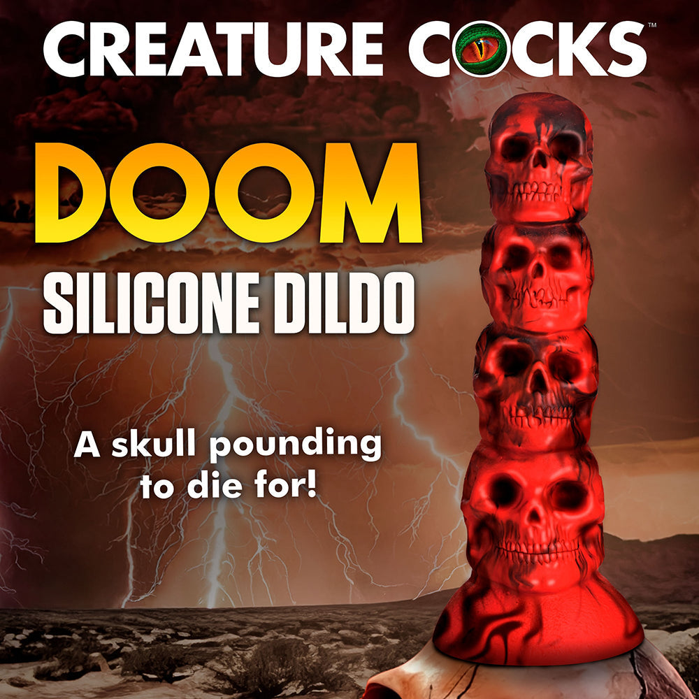 CREATURE COCKS DOOM SILICONE DILDO