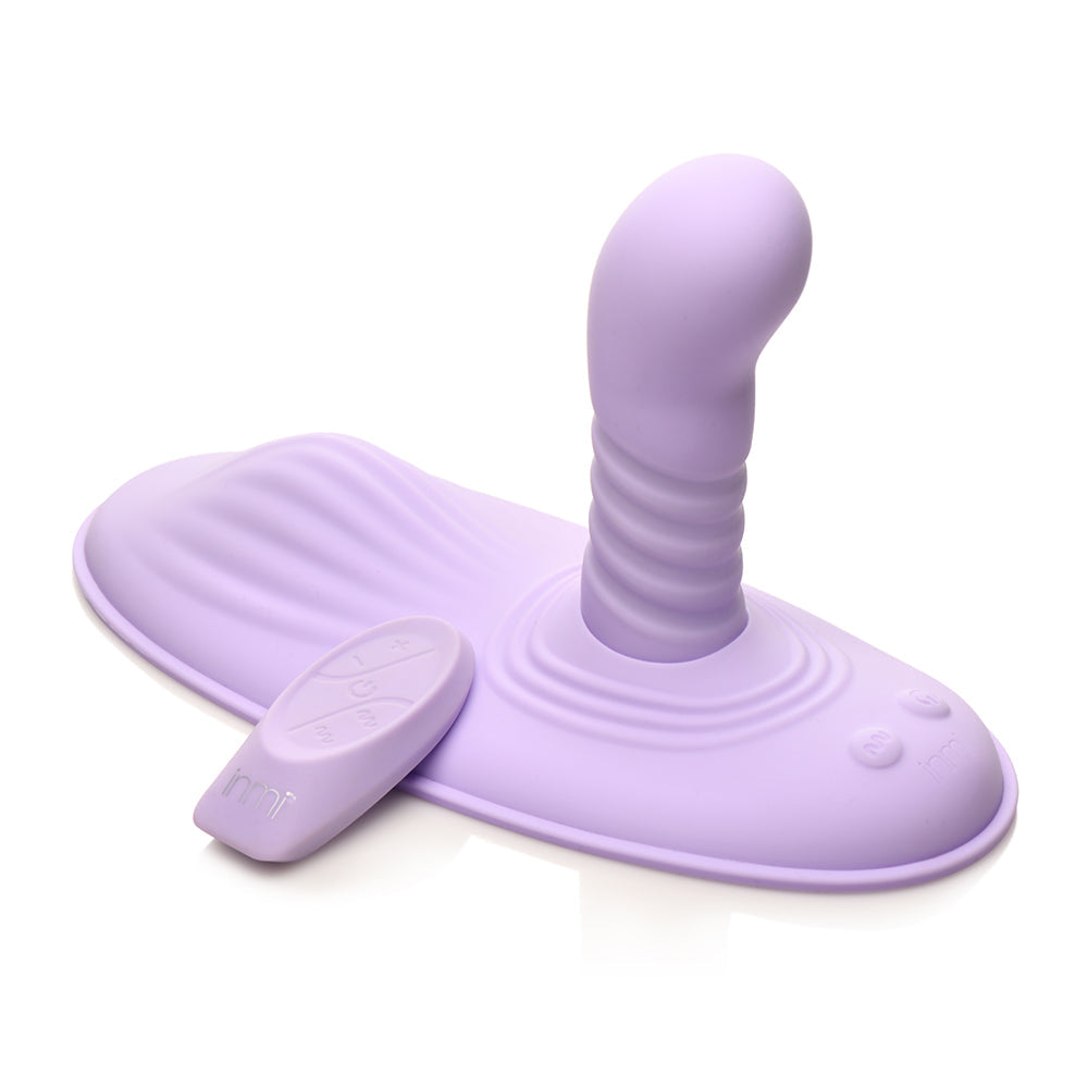 INMI THRUST ''N'' GRIND THRUSTING & VIBRATING WITH REMOTE SILICONE GRINDER
