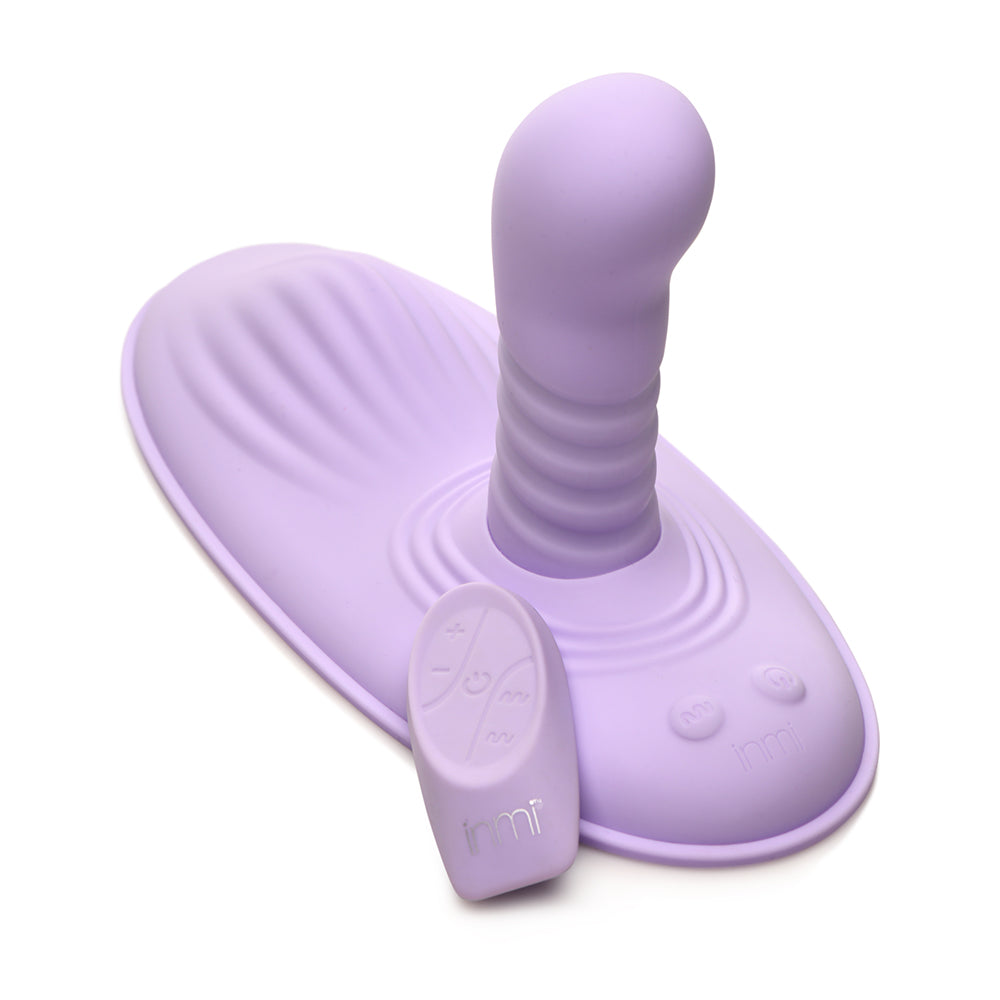 INMI THRUST ''N'' GRIND THRUSTING & VIBRATING WITH REMOTE SILICONE GRINDER