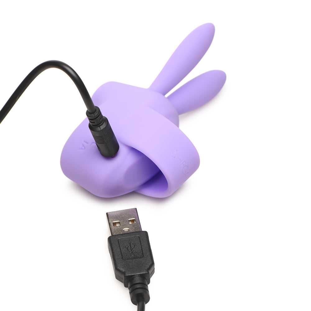SHEGASM SUCKY BUNNY CLIT STIMULATOR PURPLE