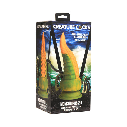MARCAS XR - DILDO DE SILICONA CON TENTÁCULO VIBRATORIO CREATURE COCKS MONSTROPUS 2.0
