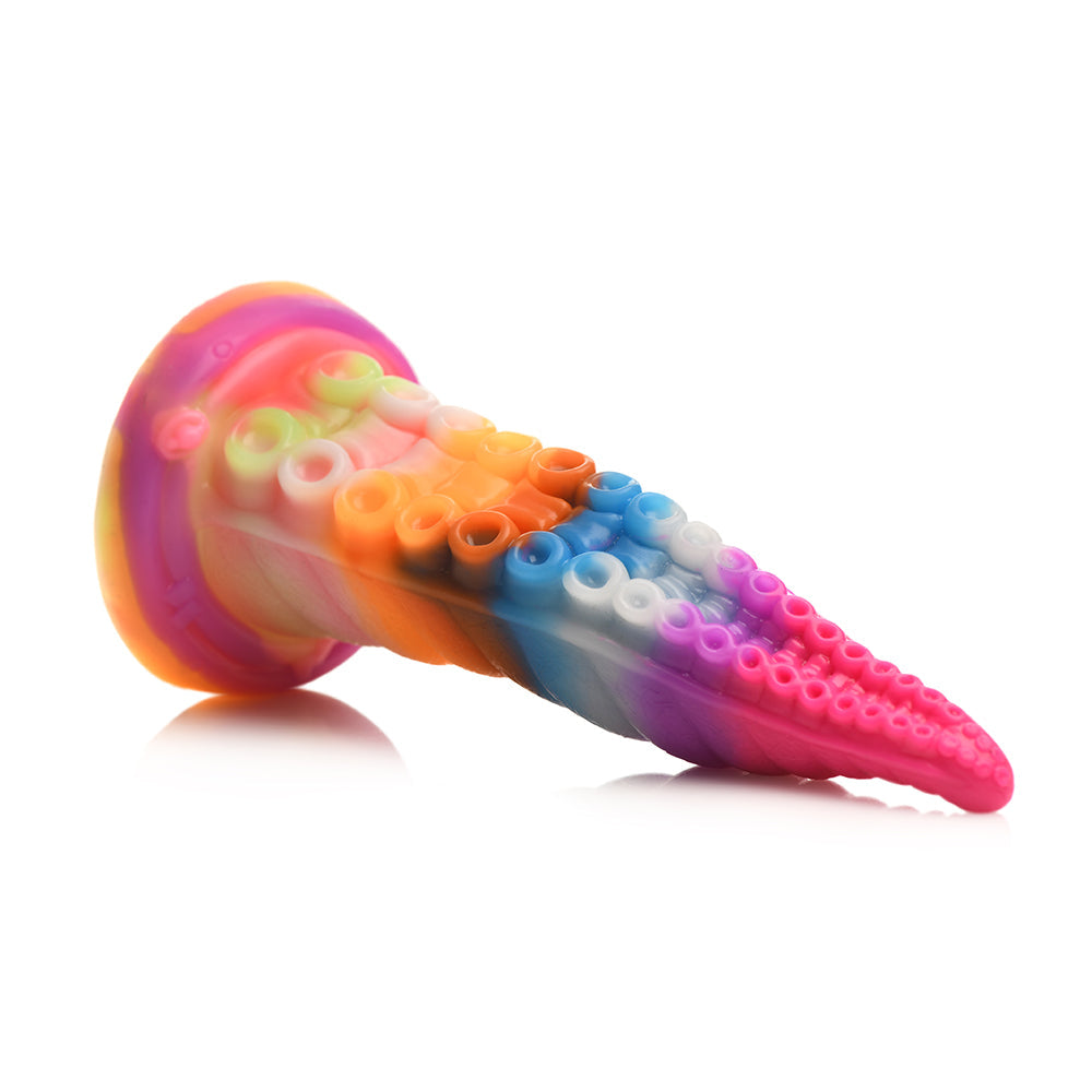 CREATURE COCKS LUMINOCTOPUS GLOW-IN-THE-DARK TENTACLE DILDO