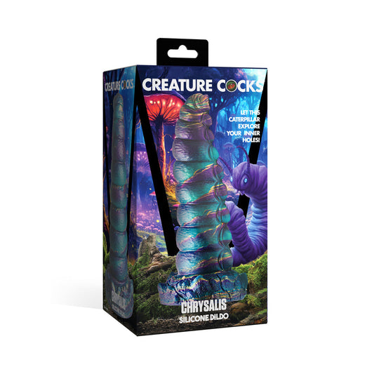 XR BRANDS - CREATURE COCKS CHRYSALIS SILICONE DILDO