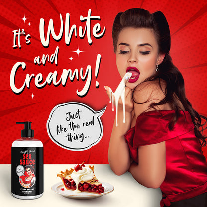 NAUGHTY JANE''S SEX SAUCE EXTRA CREAMY LUBRICANT 16 OZ.