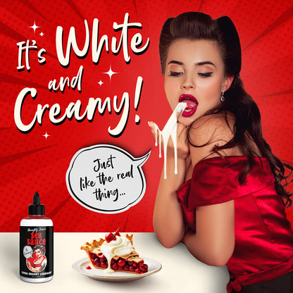 XR BRANDS - NAUGHTY JANE''S SEX SAUCE EXTRA CREAMY LUBRICANT 8 OZ.