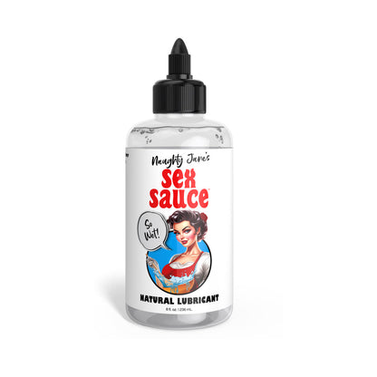 XR BRANDS - NAUGHTY JANE''S SEX SAUCE NATURAL LUBRICANT 8 OZ.