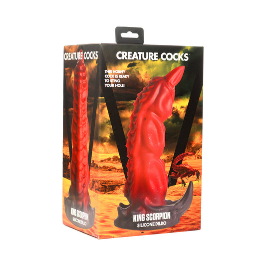 MARCAS XR - DILDO DE SILICONA REY ESCORPIÓN DE CRIATURA