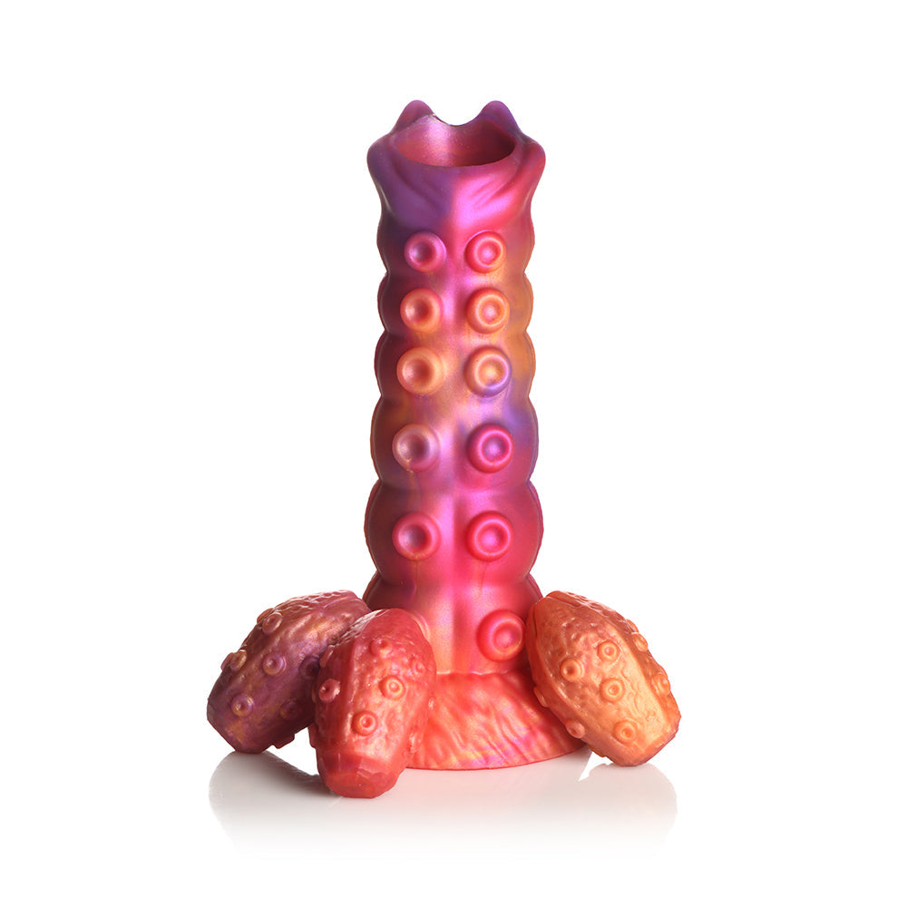 CREATURE COCKS NYMPHOID OVIPOSITOR SILICONE DILDO
