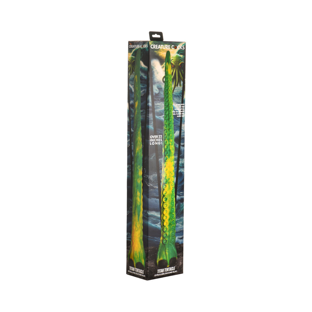 XR BRANDS - CREATURE COCKS TITAN TENTACLE EXTRA LONG SILICONE DILDO