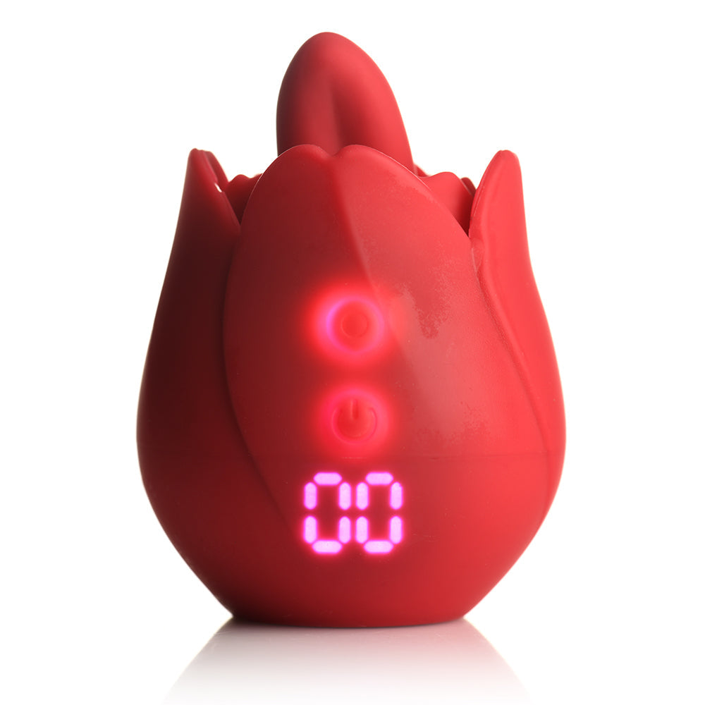 BLOOMGASM ROSE KISSER LICKING & VIBRATING DIGITAL CLITORAL STIMULATOR