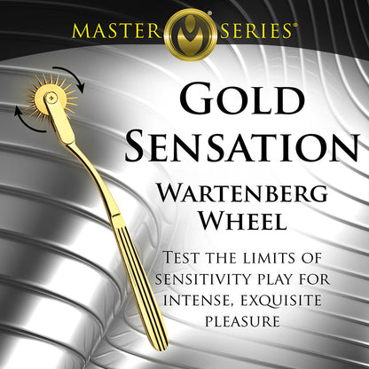 MASTER SERIES GOLD SENSATION WARTENBERG WHEEL