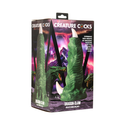 XR BRANDS - CREATURE COCKS DRAGON CLAW SILICONE DILDO
