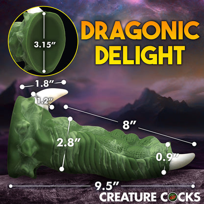 CREATURE COCKS DRAGON CLAW SILICONE DILDO