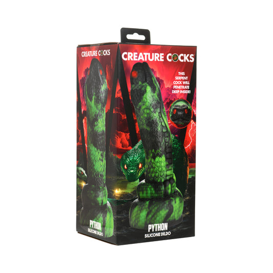 CREATURE COCKS PYTHON SILICONE DILDO