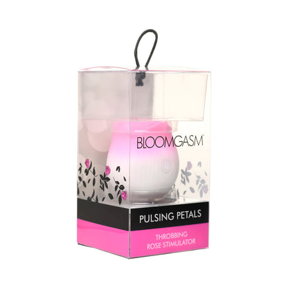 XR BRANDS - BLOOMGASM PULSING PETALS THROBBING ROSE STIMULATOR