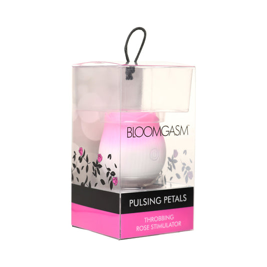 BLOOMGASM PULSING PETALS THROBBING ROSE STIMULATOR PINK