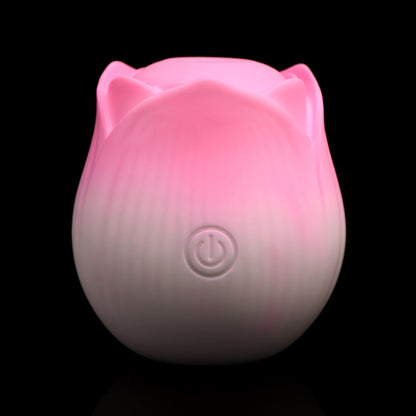 BLOOMGASM PULSING PETALS THROBBING ROSE STIMULATOR PINK