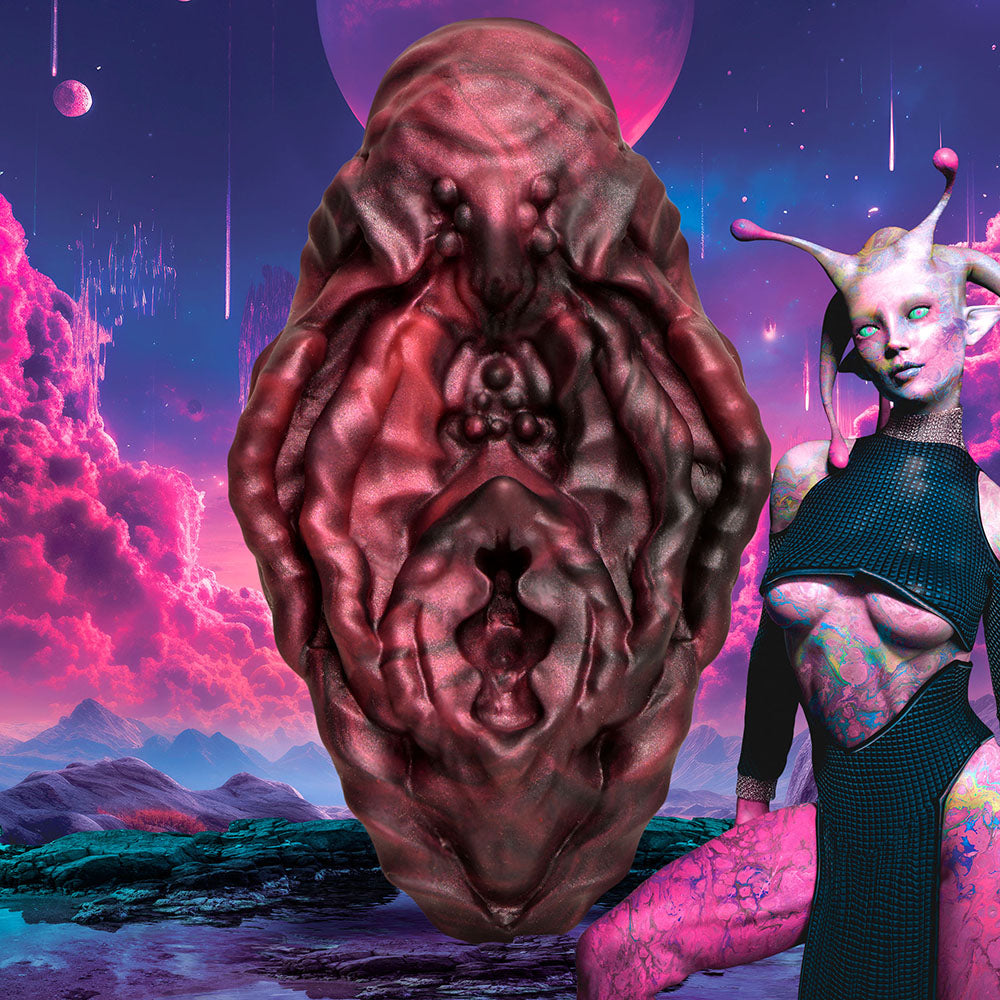 CREATURE COCKS XENO PUSSY VULVA SILICONE GRINDER