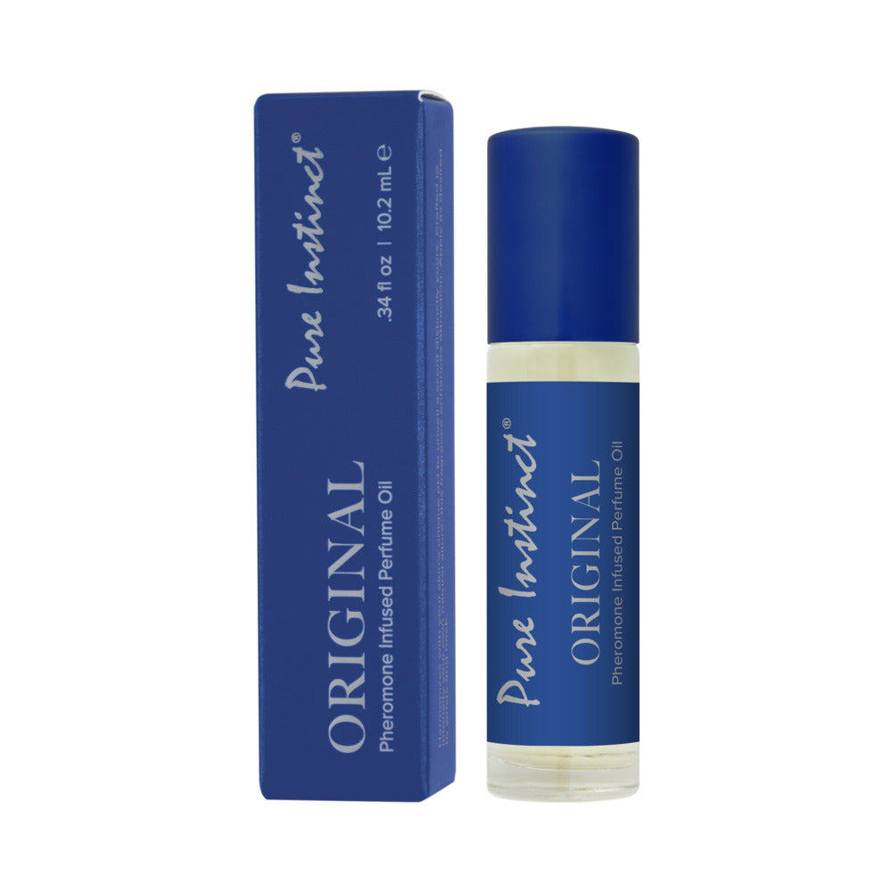 CLASSIC BRANDS - PURE INSTINCT PHEROMONE PEFUME OIL ROLL-ON ACRYLIC DISPLAY WITH TESTERS & PRODUCT