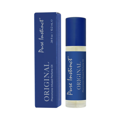 CLASSIC BRANDS - PURE INSTINCT PHEROMONE PEFUME OIL ROLL-ON ACRYLIC DISPLAY WITH TESTERS & PRODUCT