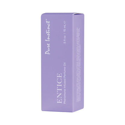 CLASSIC BRANDS - PURE INSTINCT PHEROMONE PERFUME OIL ENTICE DROPPER 0.5 OZ.