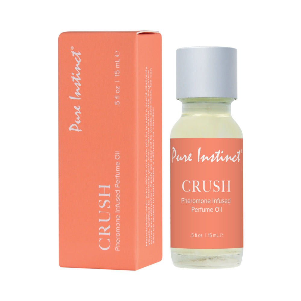 PURE INSTINCT PHEROMONE PERFUME OIL CRUSH DROPPER 0.5 OZ.