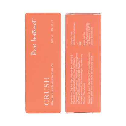 PURE INSTINCT PHEROMONE PERFUME OIL CRUSH DROPPER 0.5 OZ.