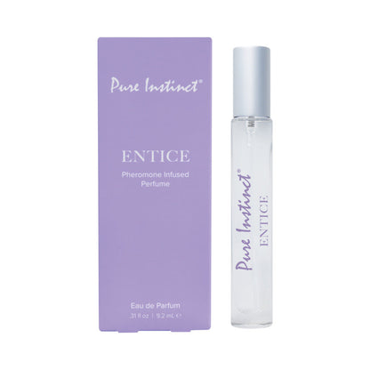 PURE INSTINCT PHEROMONE PERFUME SPRAY ENTICE 0.31 OZ.