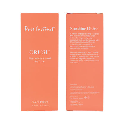 PURE INSTINCT PHEROMONE PERFUME SPRAY CRUSH 0.31 OZ.
