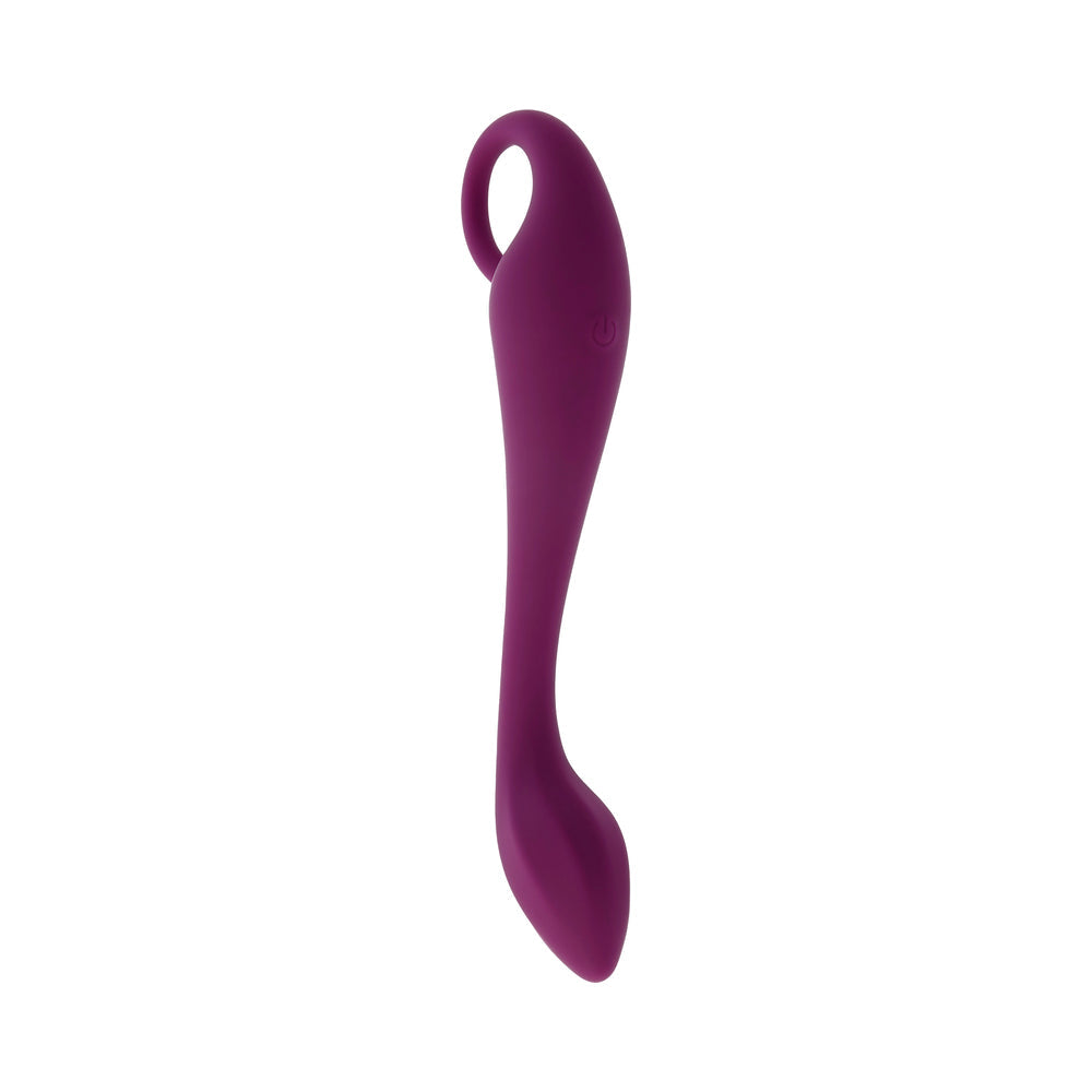 EVOLVED LOCHNESS G RECHARGEABLE VIBRATOR SILICONE BURGUNDY