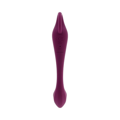EVOLVED - LOCHNESS G RECHARGEABLE VIBRATOR SILICONE BURGUNDY