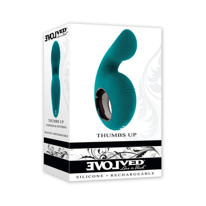 EVOLVED THUMBS UP RECHARGEABLE TEAL
