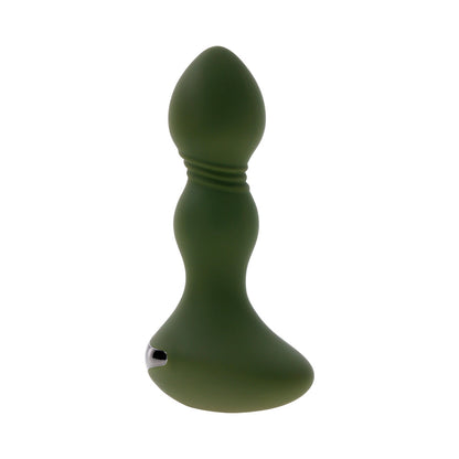 EVOLVED LIEUTENANT RECHARGEABLE ANAL VIBRATOR SILICONE GREEN