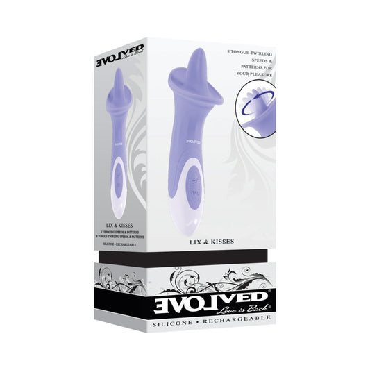 EVOLVED - LIX & KISSES RECHARGEABLE PURPLE