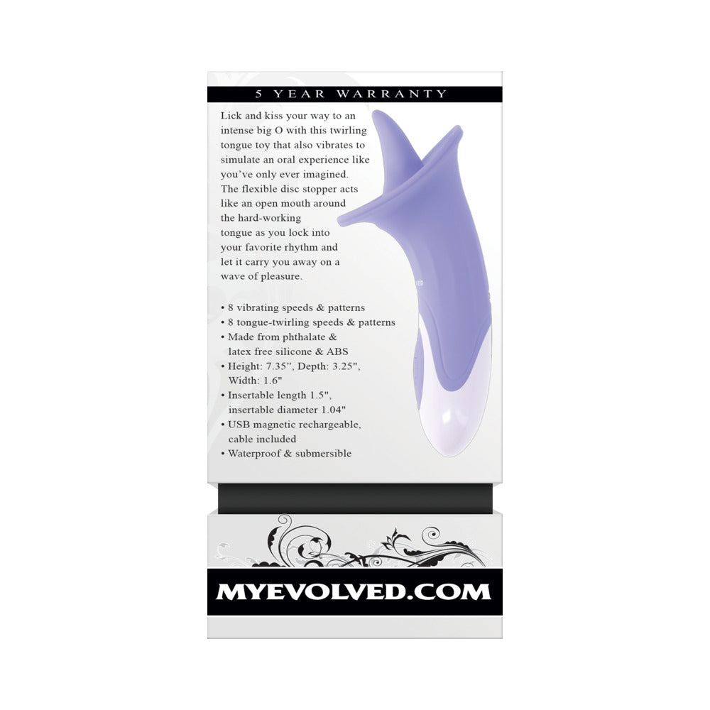 EVOLVED - LIX & KISSES RECHARGEABLE PURPLE