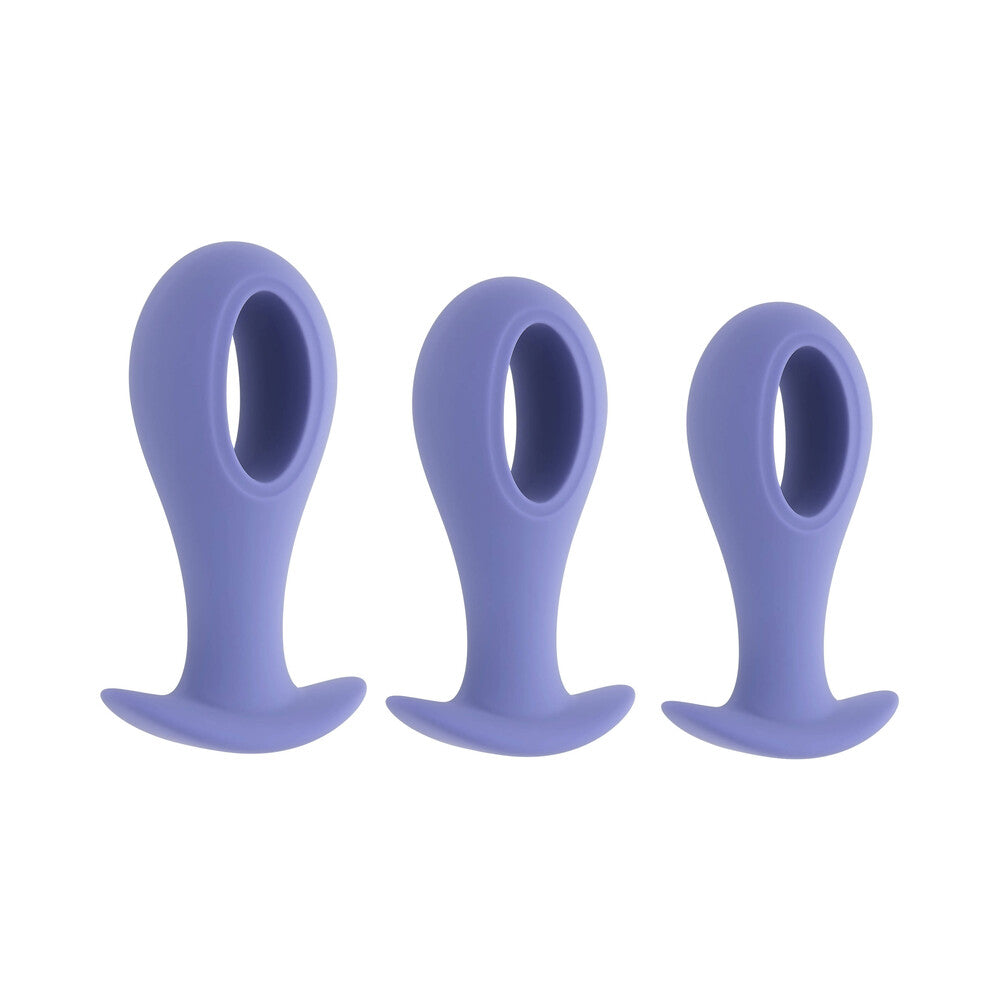 EVOLVED HOLE PUNCH PLUG SET RECHARGEABLE PURPLE