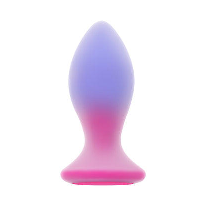 EVOLVED PARADISE PLUG DUAL LAYER RECHARGEABLE VIBRATING ANAL PLUG WITH REMOTE SILICONE