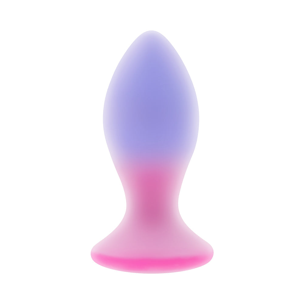 EVOLVED PARADISE PLUG DUAL LAYER RECHARGEABLE VIBRATING ANAL PLUG WITH REMOTE SILICONE