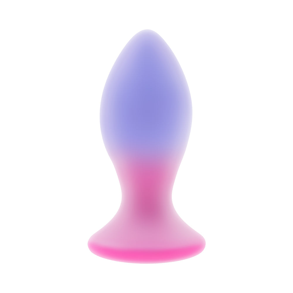 EVOLVED PARADISE PLUG DUAL LAYER RECHARGEABLE VIBRATING ANAL PLUG WITH REMOTE SILICONE