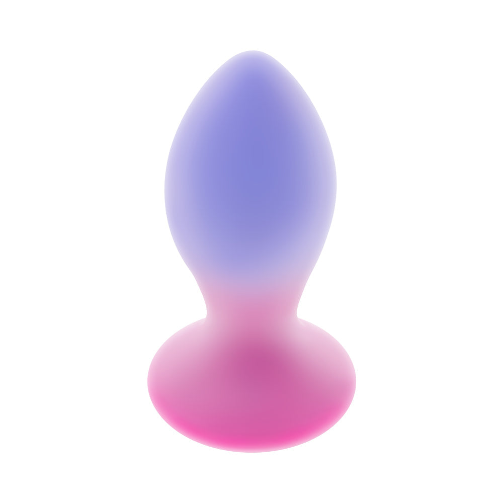 EVOLVED PARADISE PLUG DUAL LAYER RECHARGEABLE VIBRATING ANAL PLUG WITH REMOTE SILICONE