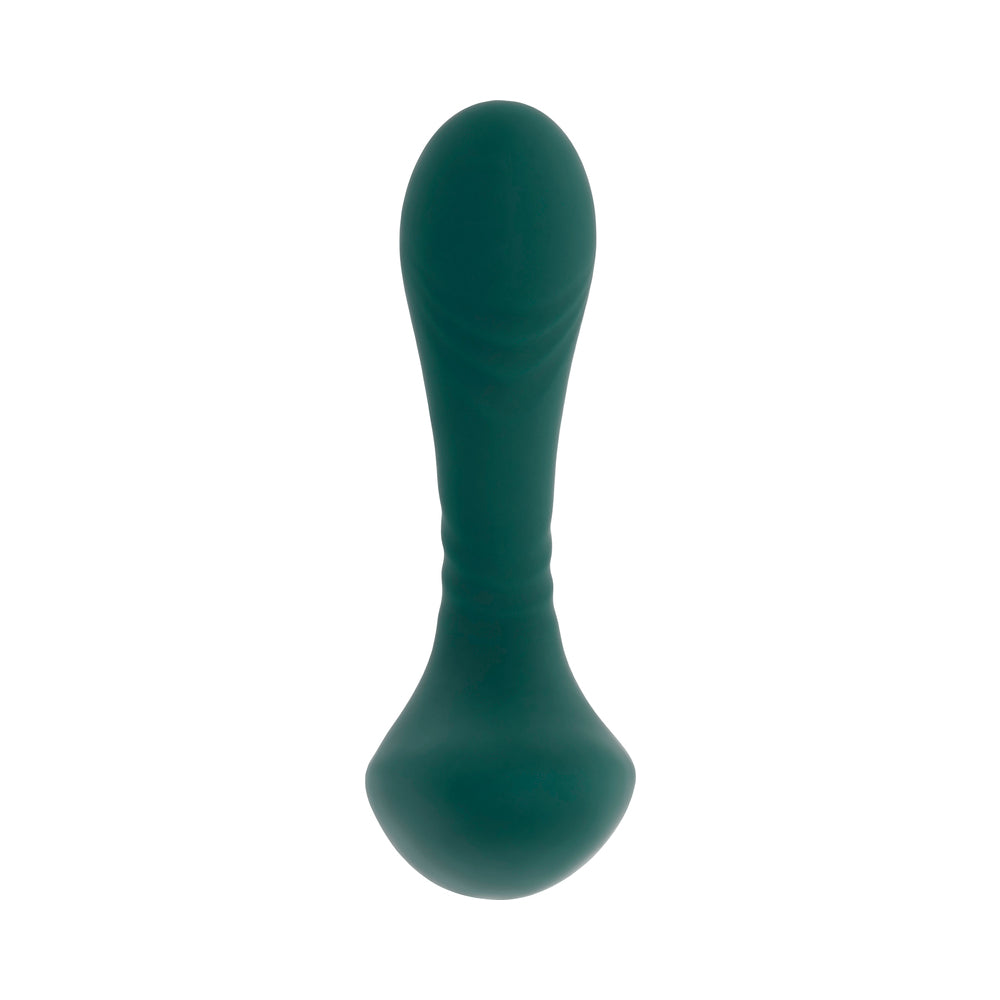 GENDER X - YOU GOTTA STICK IT RECHARGEABLE VIBRATING ANAL PLUG SILICONE TEAL